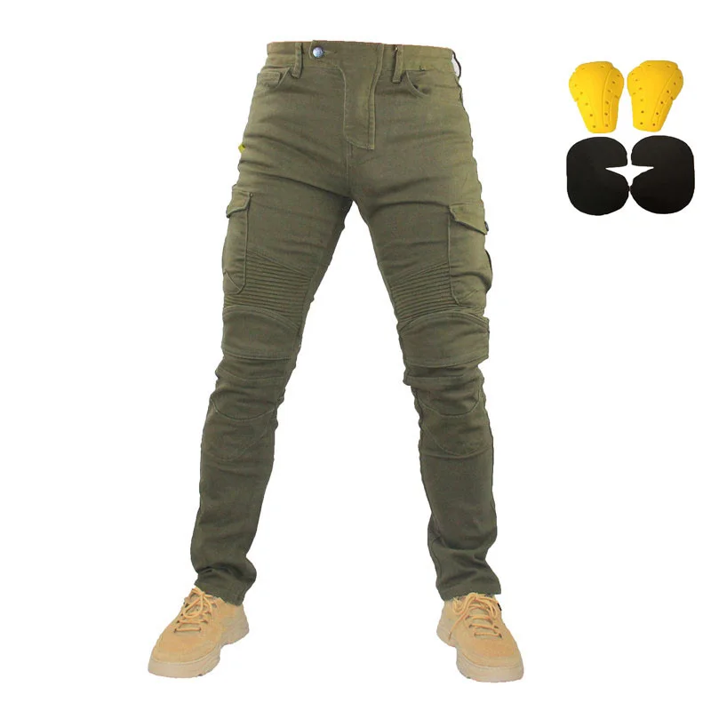 

Мужские защитные брюки для мотоцикла Four Seasons, бесплатная доставка, цвет синий/зеленый