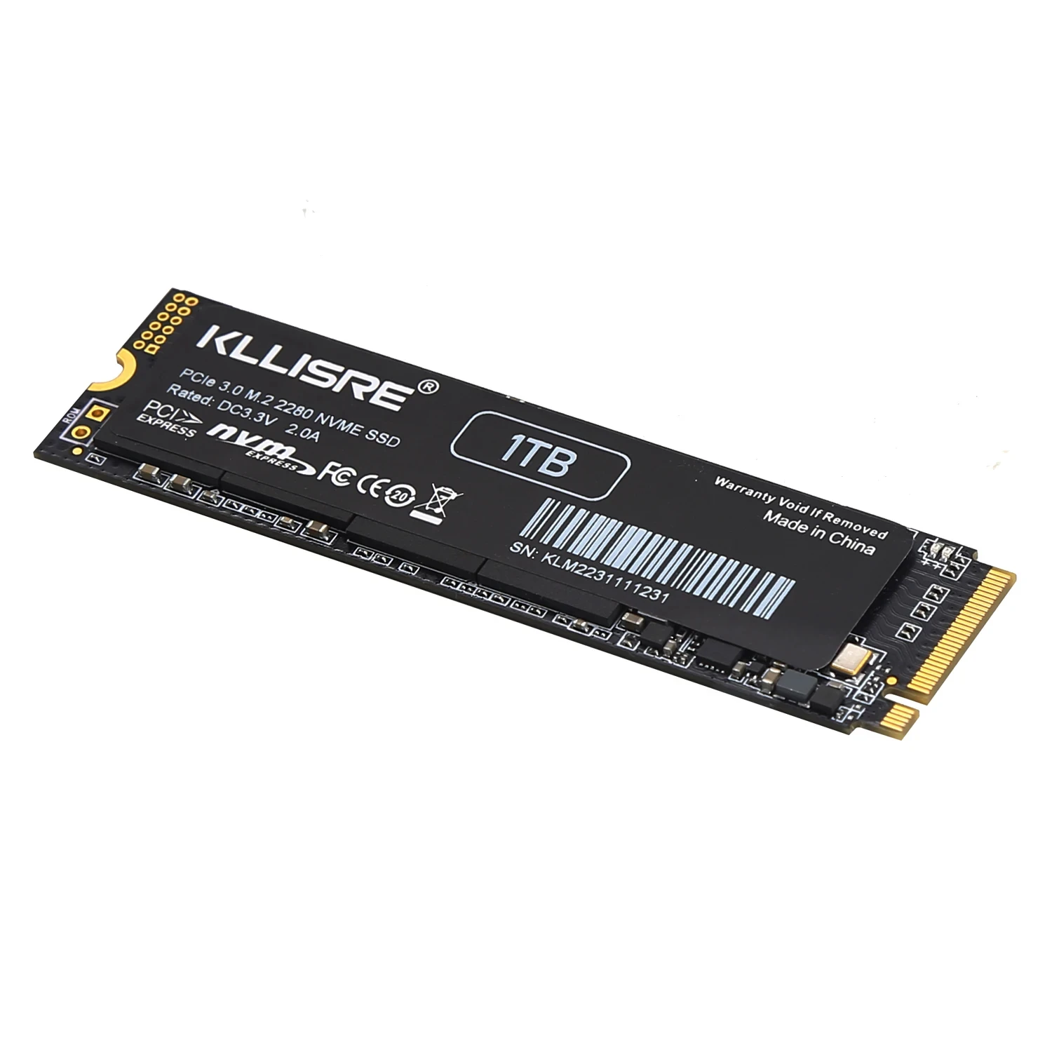 Внутренний твердотельный диск Kllisre SSD M2 128 ГБ 256 NVME M.2 2280 PCIe