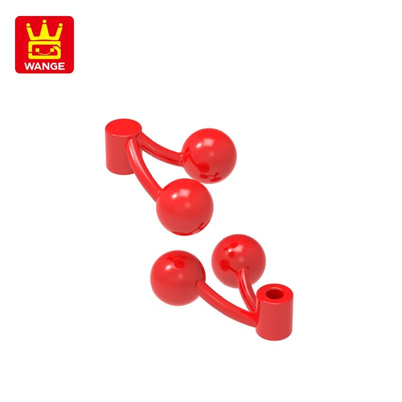 621 шт./партия Детский конструктор фрукты вишни