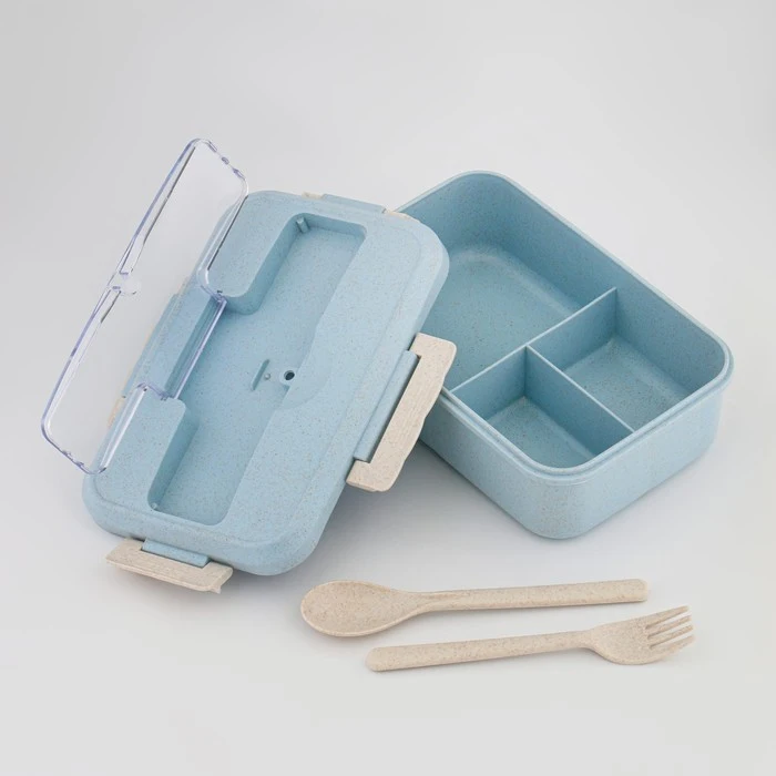 Ланч-бокс 800 мл двухуровневый с прибором |