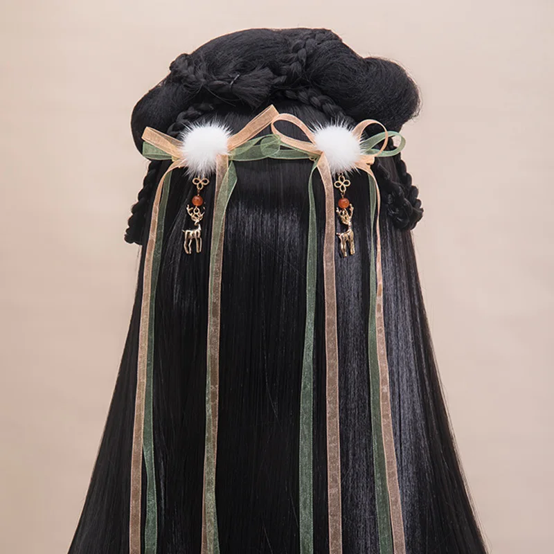 

Винтажные женские заколки для волос с длинной кисточкой