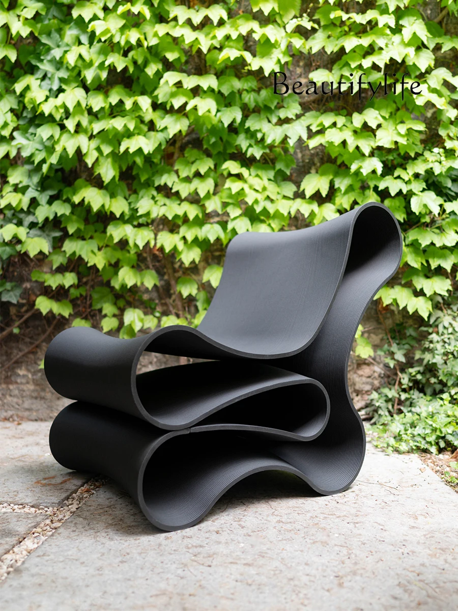 Скандинавский дизайн креативная необычная форма Повседневная Спинка Складной