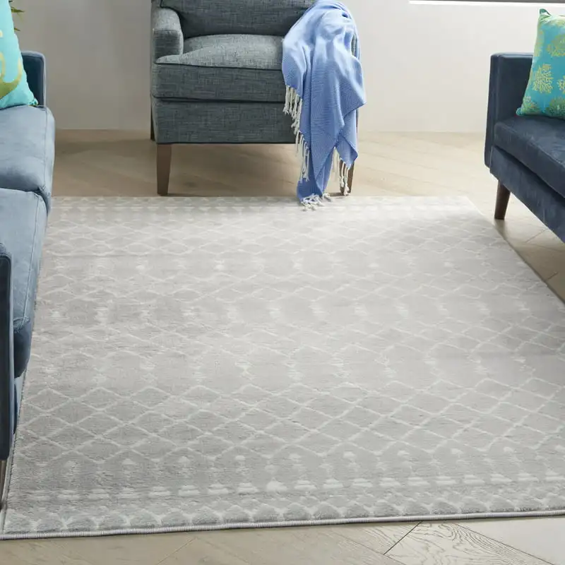 

Modern Bohemian Grey 5' x 7' Area Rug, (5' x 7') Alfombra dormitorio Bleach Keep off rug Custom rug Cinnamoroll rug Area rugs be