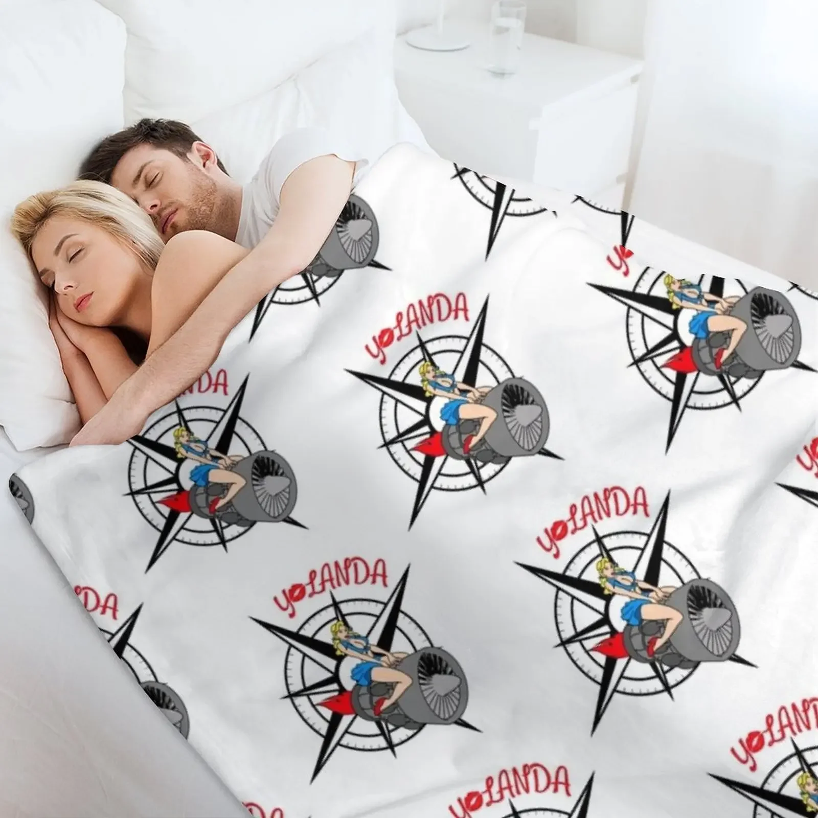 Одеяло Yolanda Pinup Роскошные дизайнерские лохматые одеяла