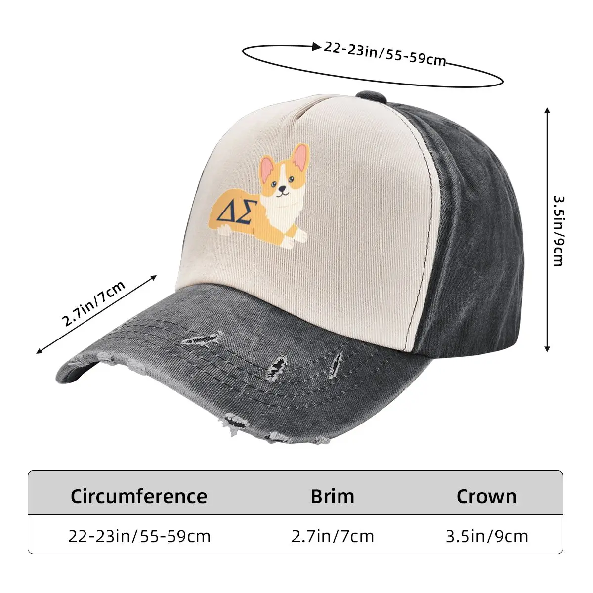 Бейсбольная кепка Delta Sigma Corgi, шляпа для гольфа в стиле аниме, мужская военная тактическая кепка для гольфа, женские шапки 2024, мужские (art.: 3920cd5db2f07) - 3920cd5db2f07