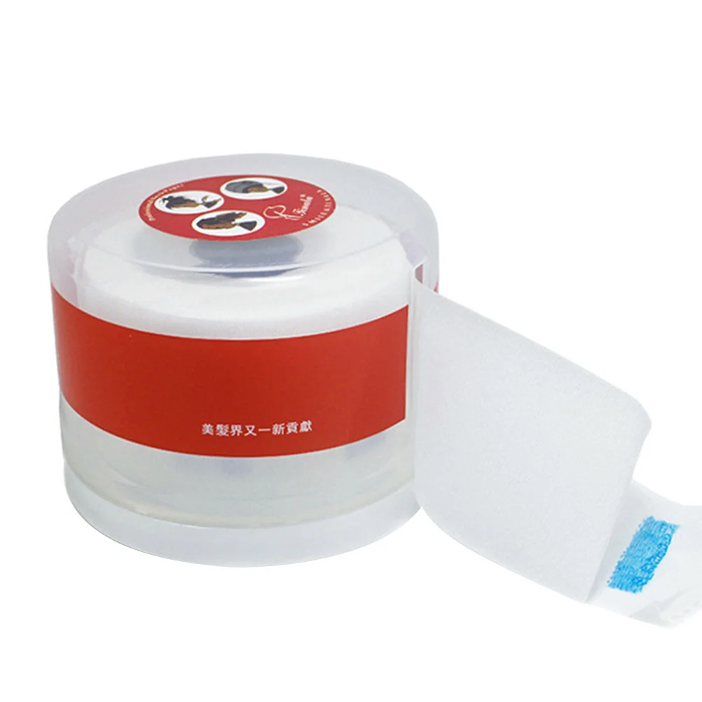 

Neck Paper Strip Storage Box Case Hair Cutting Neck Strip Paper Roll Dispenser