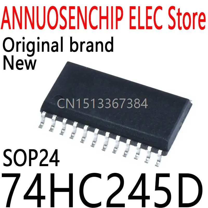 200 шт. Новый и оригинальный SOP24 74HC245 SOP SN74HC245DWR SMD 74HC245D