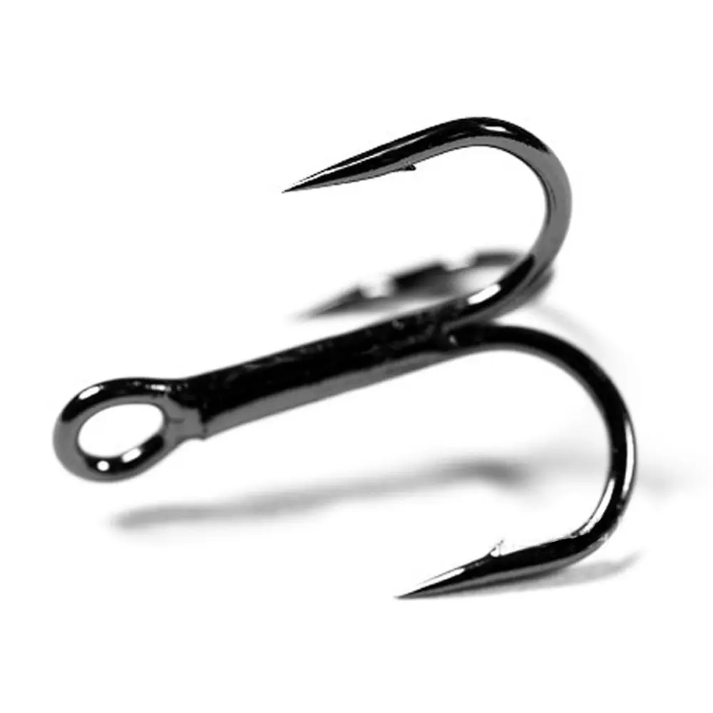 

Fishing Tackle Stainless Steel Accessories High Carbon Steel Treble Overturned Hooks Barbed Hooks Lure Triple Hook Fishing Hook