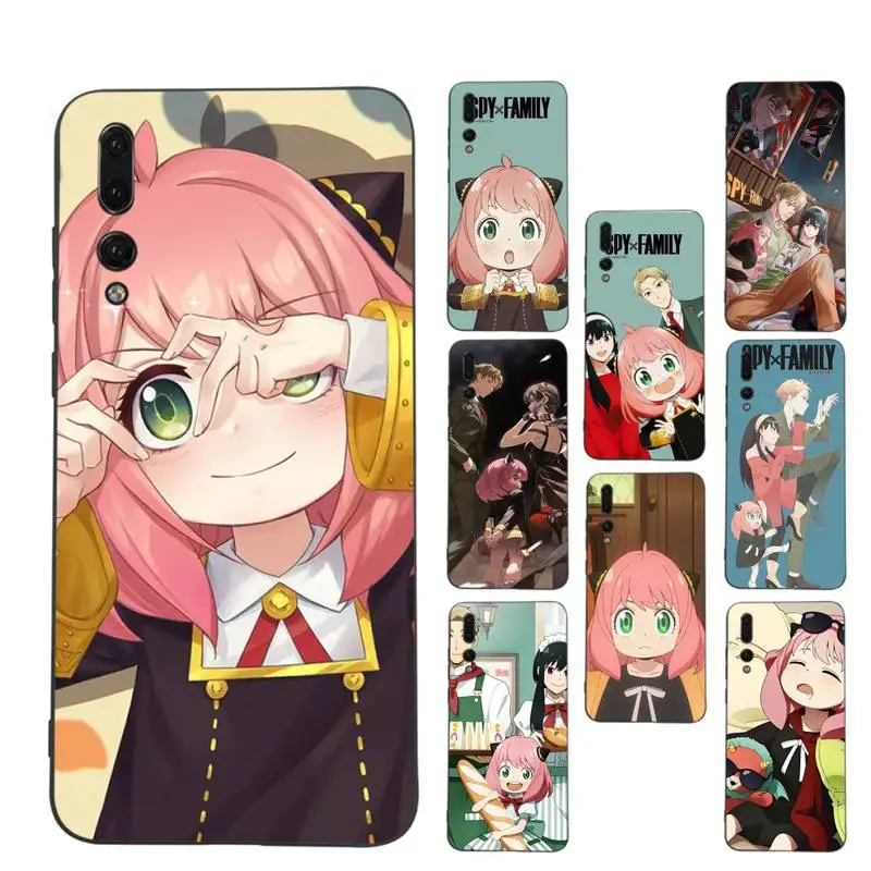 

Anime Spy X Family Phone Case for Huawei P30 40 20 10 8 9 lite pro plus Psmart2019
