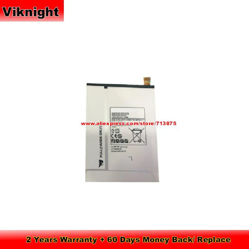 Оригинальный аккумулятор EB-BT710ABE EB-BT710ABA для Samsung Galaxy Tab S2 8.0 WiFi NOOK GH43-04449A SM-T715N0 3 85 В 4000