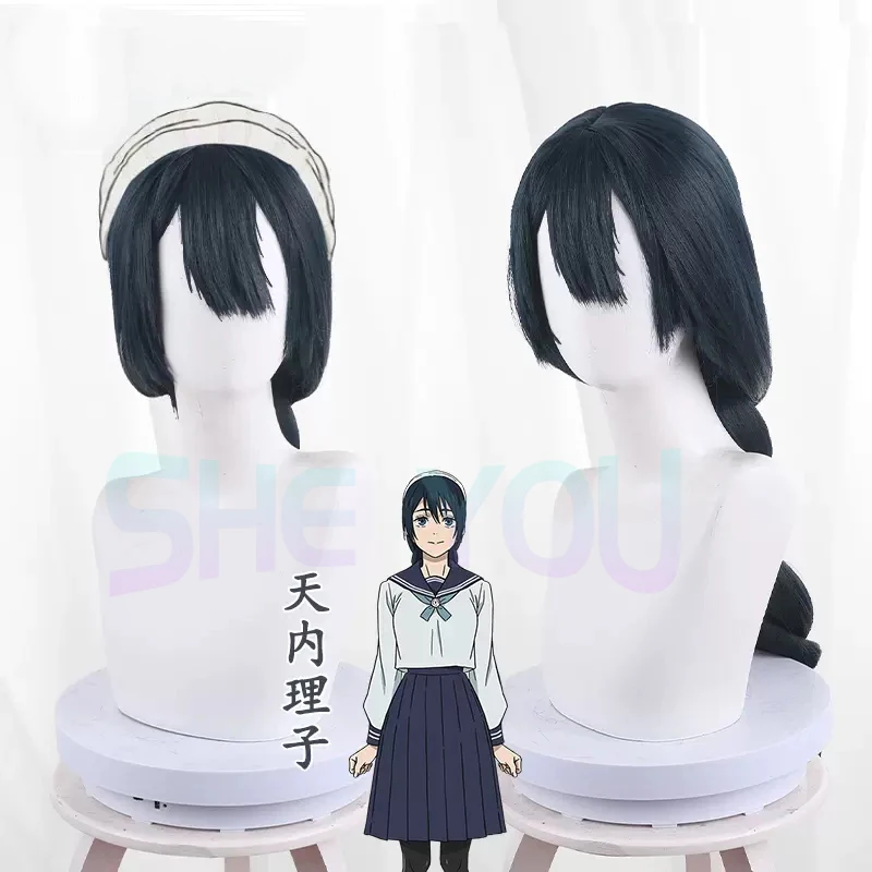 

Парик для косплея аниме juютсу Kaisen, термостойкие синтетические искусственные волосы с косичкой 66 см, с шапочкой