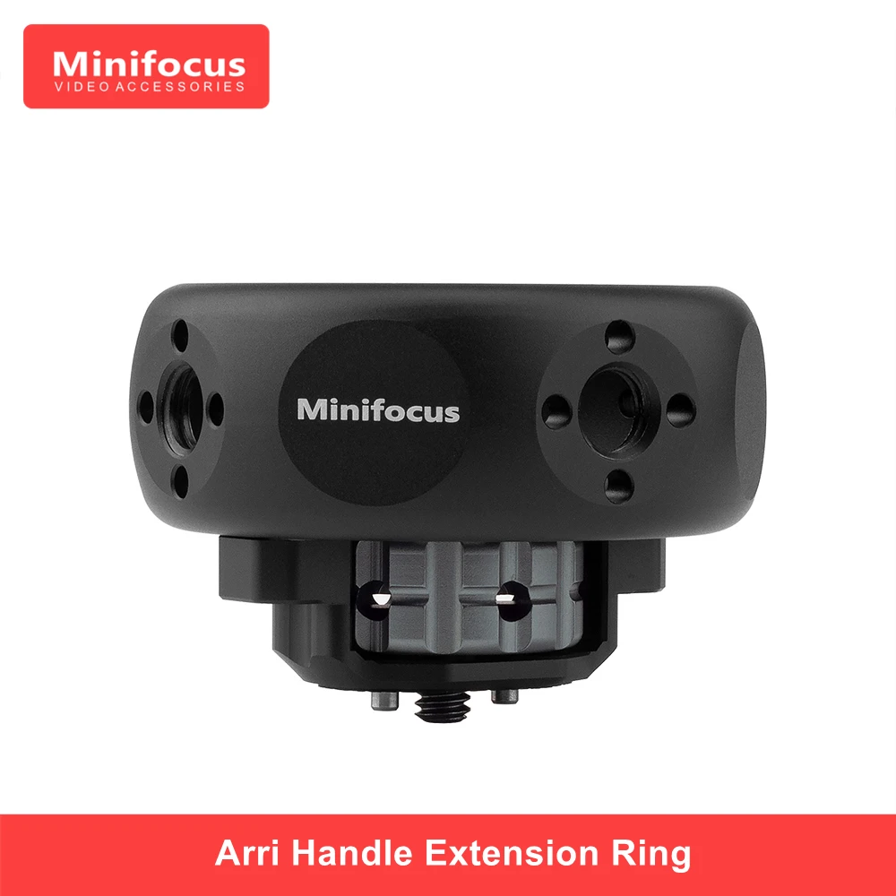 

Round Side Handle Grip Extension Ring for ARRI Locating Pin Universal Left & Right Handgrip for DSLR Mirrorles Camera Cage Rig