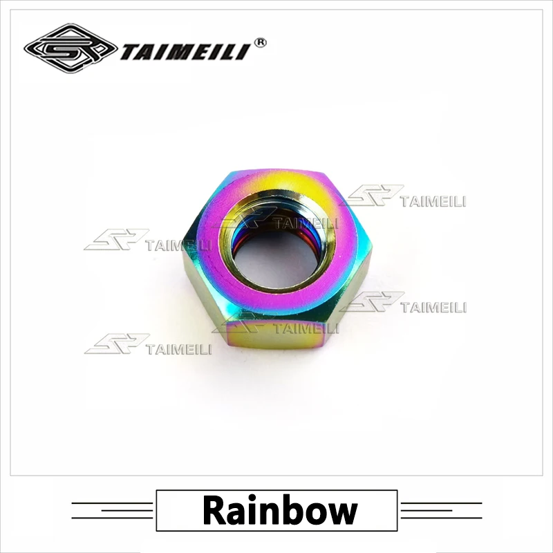 

Гайка TAIMEILI из титанового сплава, наружная Шестигранная гайка M5M6M8, велосипедная деталь