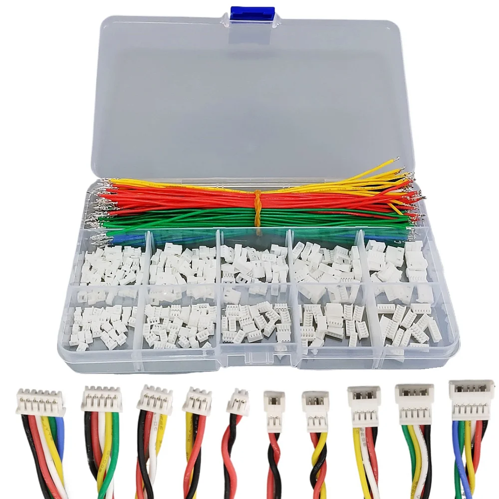 

Комплект удлинителей JST 1,25 мм, силиконовые провода 15 см для Pixhawk