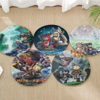 anime made in abyss decorative chair mat soft pad seat cushion for dining patio home office indoor garden cushions home decor