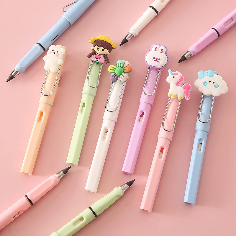 

New Technology Unlimited Automatic Pencil Sharpening High Tech Children Mechanical Stationery For School Supplies Pencils