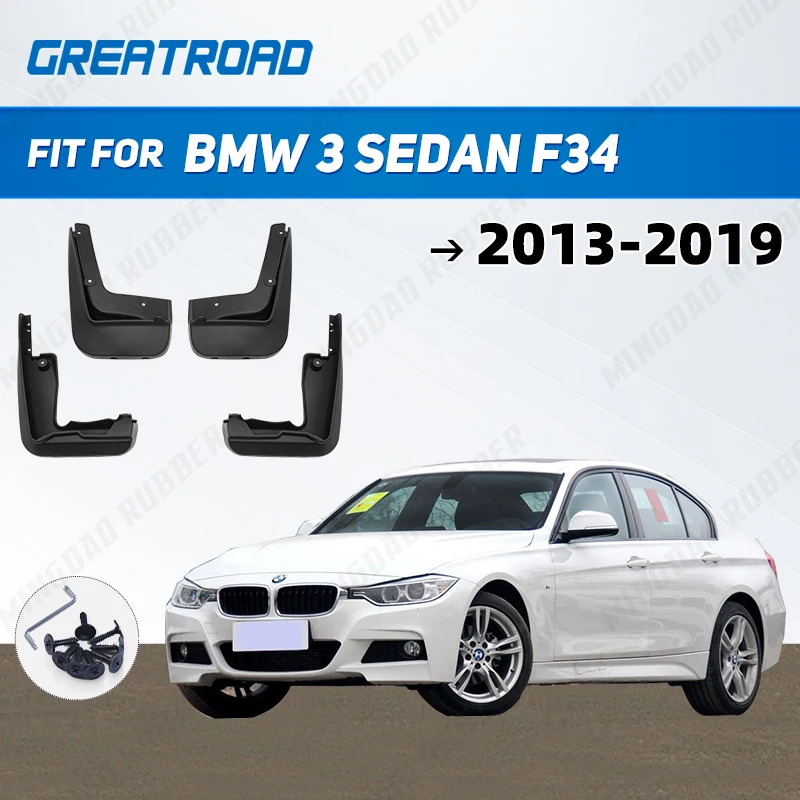 

Для Bmw 3 серии седан F34 2013 2014 2015 2016 2017 2018 2019 брызговики брызговики брызговики крыло автомобиля