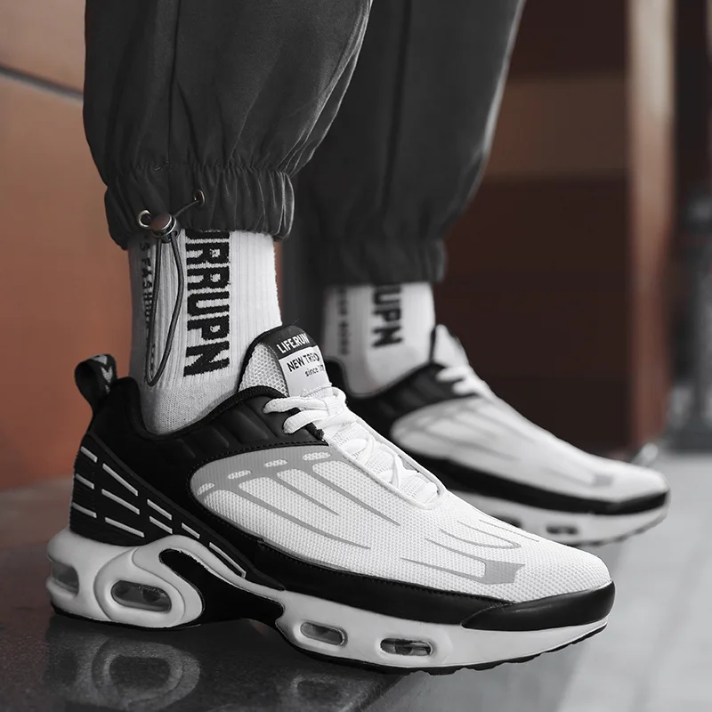 New Trend Male Sneakers Air Cushion Men Tennis Running Shoes Breathable Winter Outdoor Sports Shoes Golf Basketball Foam Runner