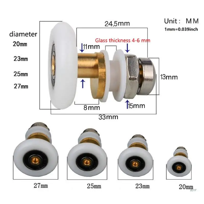 Колеса для дверей душа раздвижной стеклянный фотобокс душевой кабины - купить по