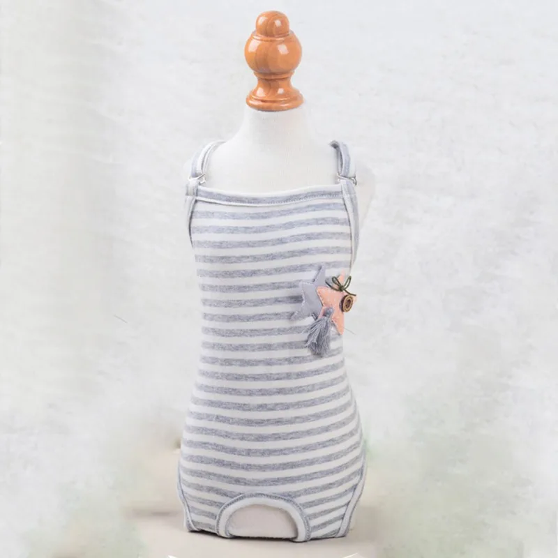 Детские подгузники для кошек и собак Моющиеся Многоразовые полосатые