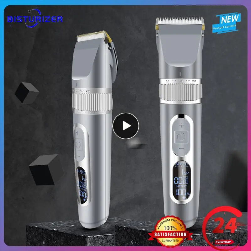 

1/2/3PCS Hair Clipper Spider Electric Man Fader Charging Adult Children General Professional Electric Hair Trimmer For Men LCD