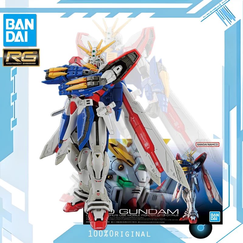 BANDAI Аниме RG 1/144 GF13-017NJ2 GOD GUNDAM мобильный костюм Gundam комплект рабочих моделей сборка