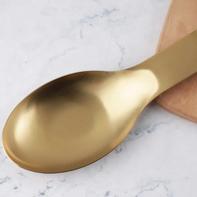 

1 шт. Золотая стойка, сверхпрочная термостойкая из нержавеющей стали, модная Подставка для ложки, подставка для ковша, держатель для ложки дл...