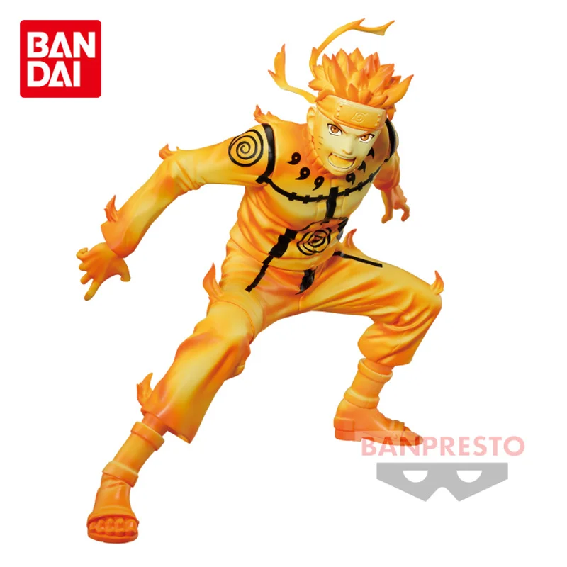 

Bandai Original BANPRESTO VIBRATION STARS NARUTO Shippuden UZUMAKI NARUTO-Ⅲ Nine Tails Chakra Pattern Anime Action Figure Toys
