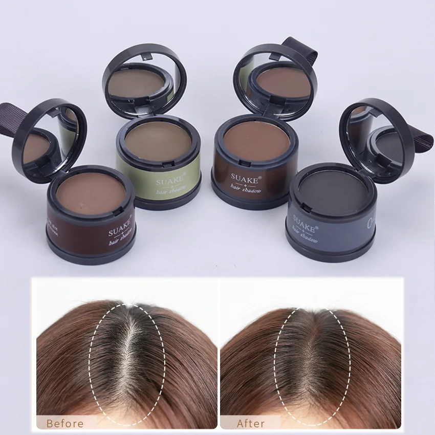 

Water Proof Hairline Powder In Hair Color Edge Control Hair Line Shadow Makeup Hair Concealer Root Cover Up Unisex Instantly