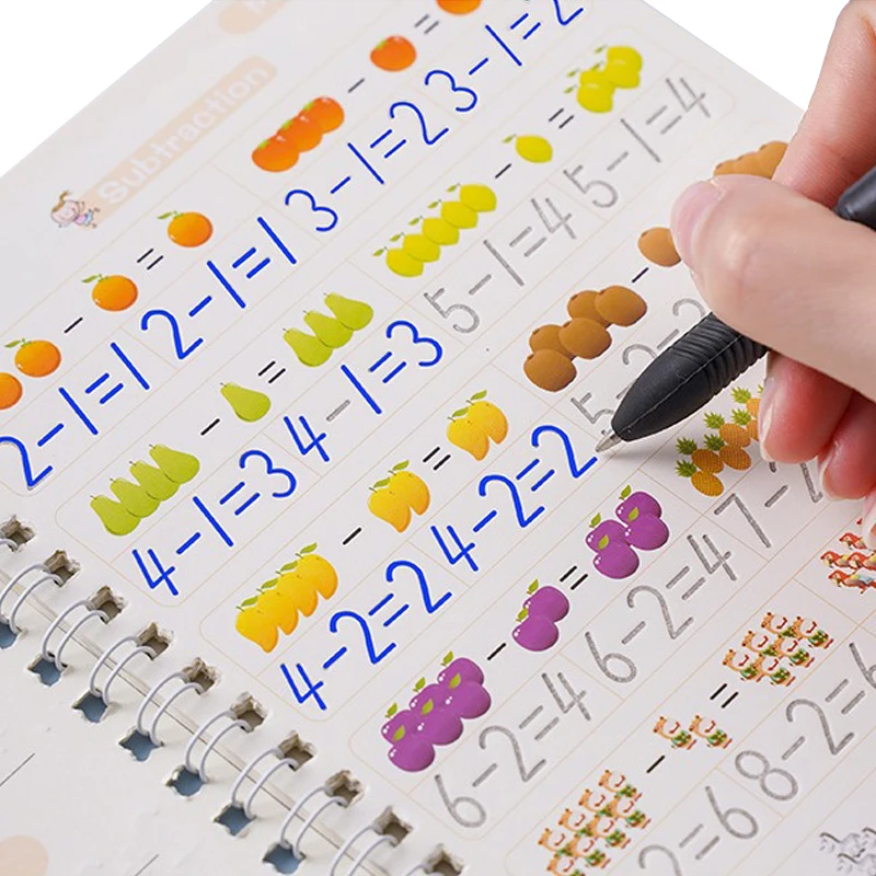 Тетрадь-ручка Magic Practice для дошкольников детская каллиграфия тетрадь детей от 3 до