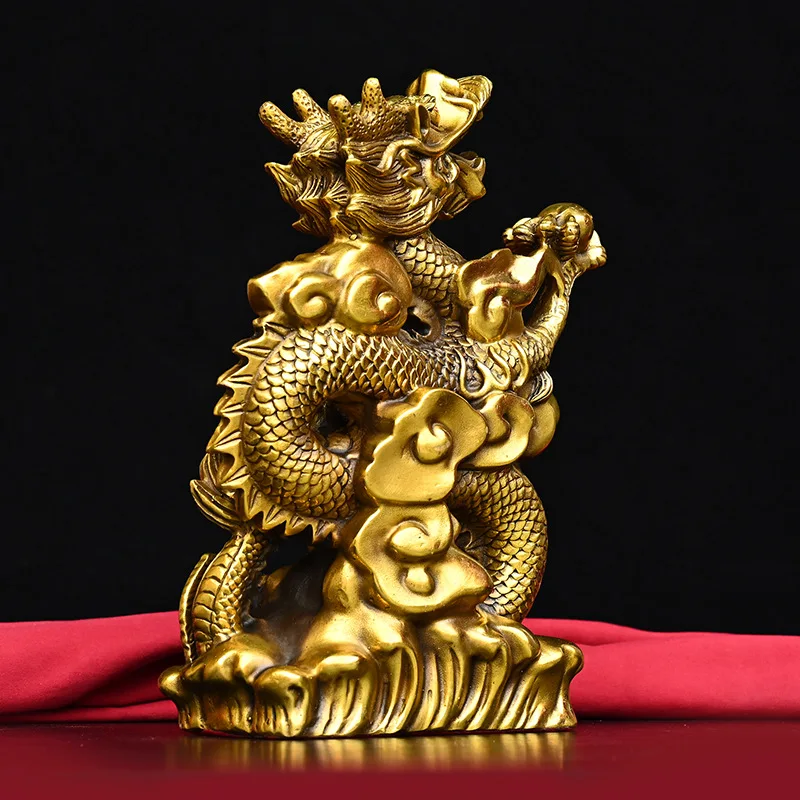 Медная статуя дракона Xianglong NAFU