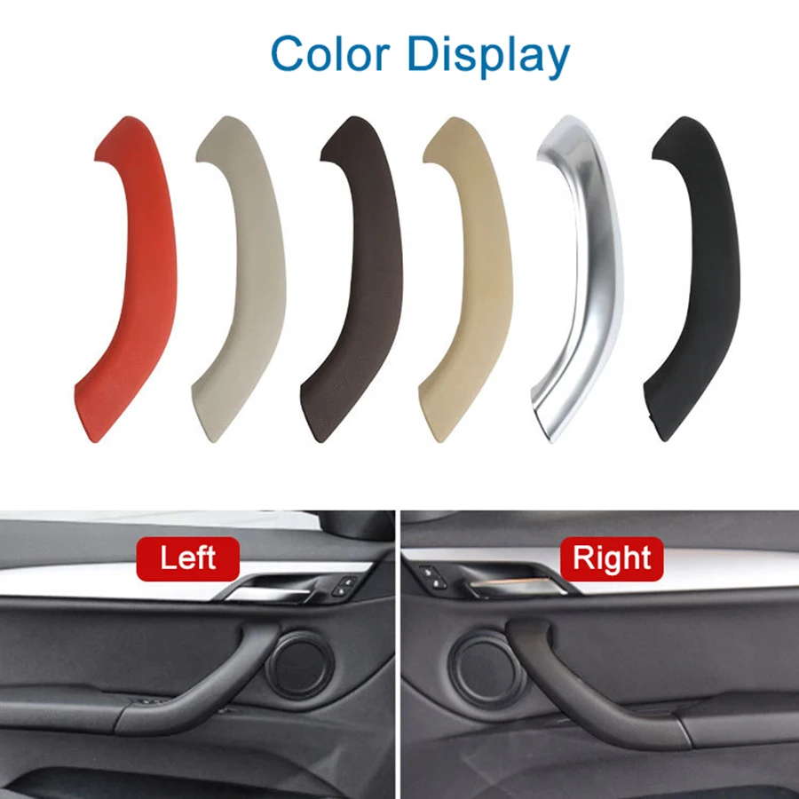 

Interior Door Handle Cover Trim Replacement For BMW X1 X2 F48 F49 F39 51417417513 Black Beige Grey Red Moka Upgraded