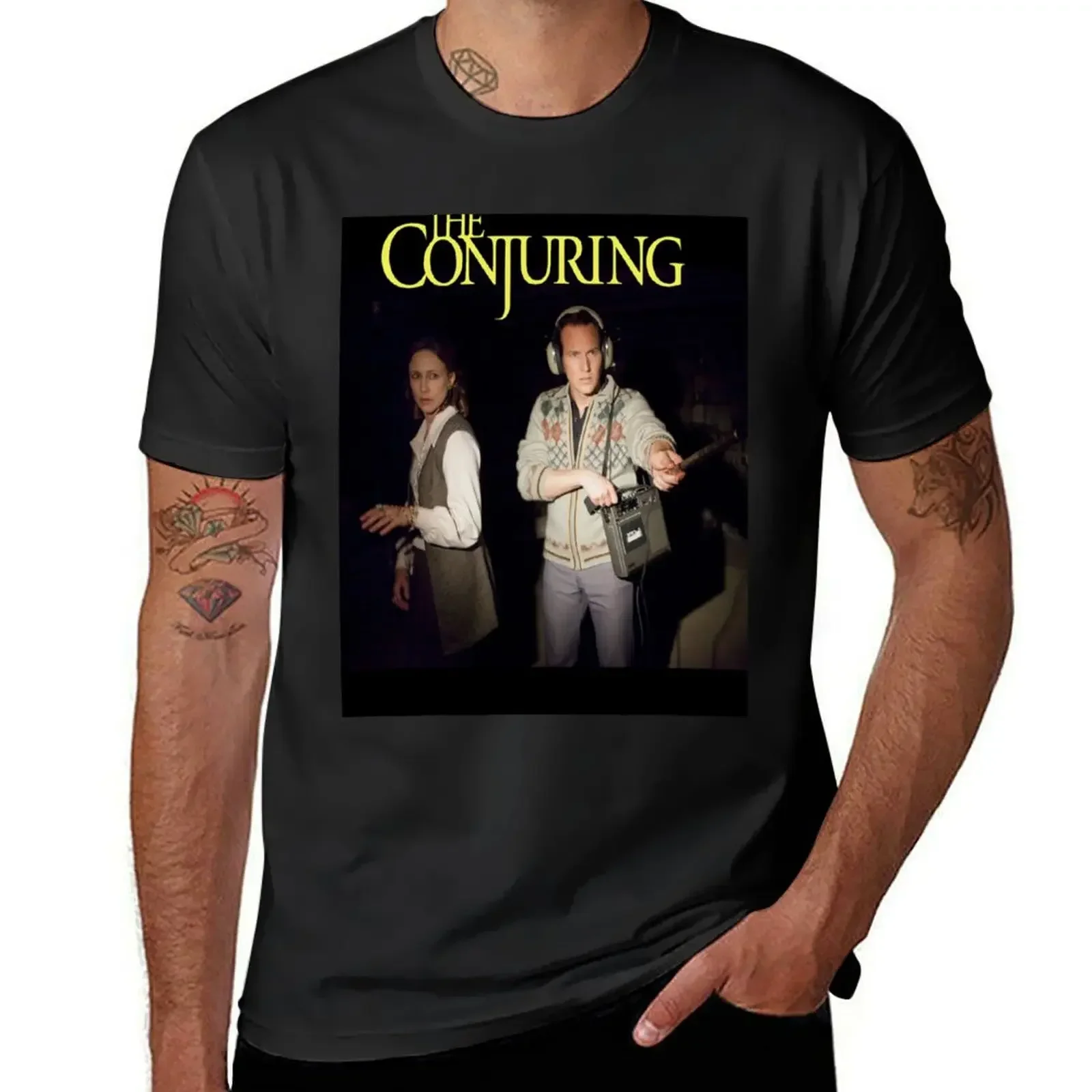 Футболка The Conjuring футболки для спортивных болельщиков винтажные корейские модные