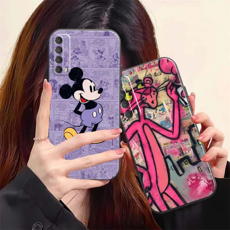 

Чехол для телефона с изображением Диснея Микки Мауса Для Huawei P Smart Z 2019 2021 P20 P20 Lite Pro P30 Lite Pro P40 P40 Lite