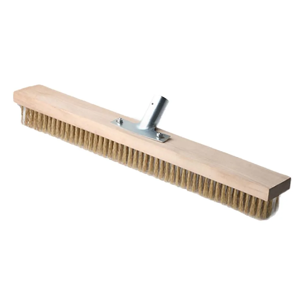 Промышленная щетка для пола из нержавеющей стали удаления ржавчины и мха.