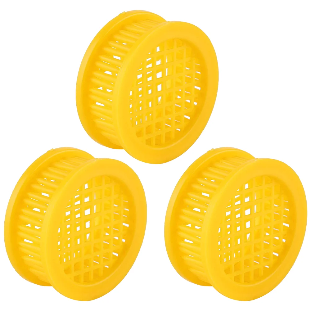 

6 Pcs Queen Bee Cage Cages Bees Breeding Beekeeping Tools Keepers Plastic Cell Cultivation Gear