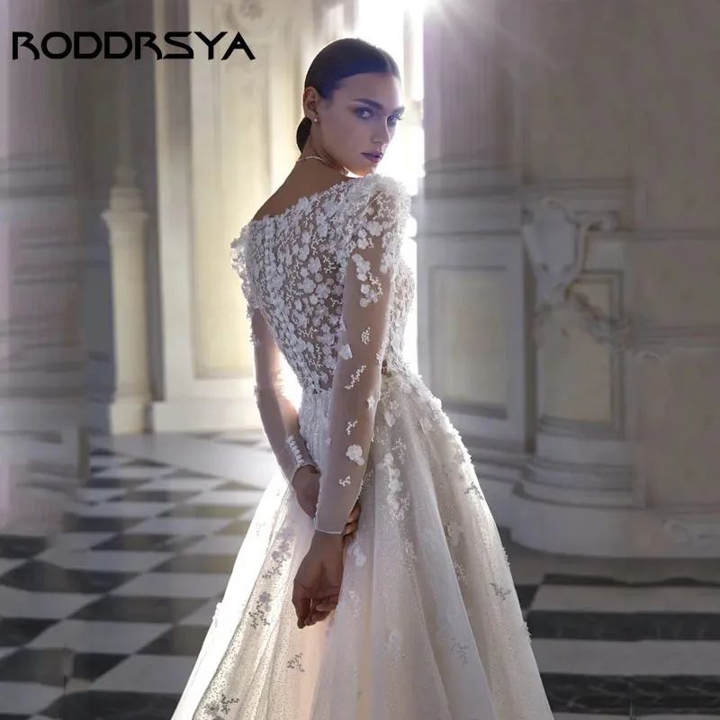 RODDRSYA свадебное платье трапециевидной формы