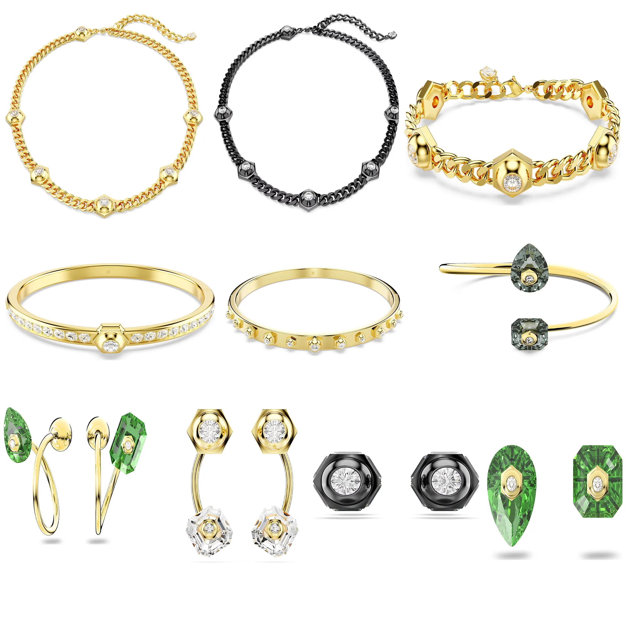 Ожерелье из чистого серебра S925 браслет серьги эксклюзивная упаковка