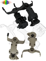suitable for peltor comtac ii iii shooting range electronic ear protection tactical noise reduction headset arc rail adapter