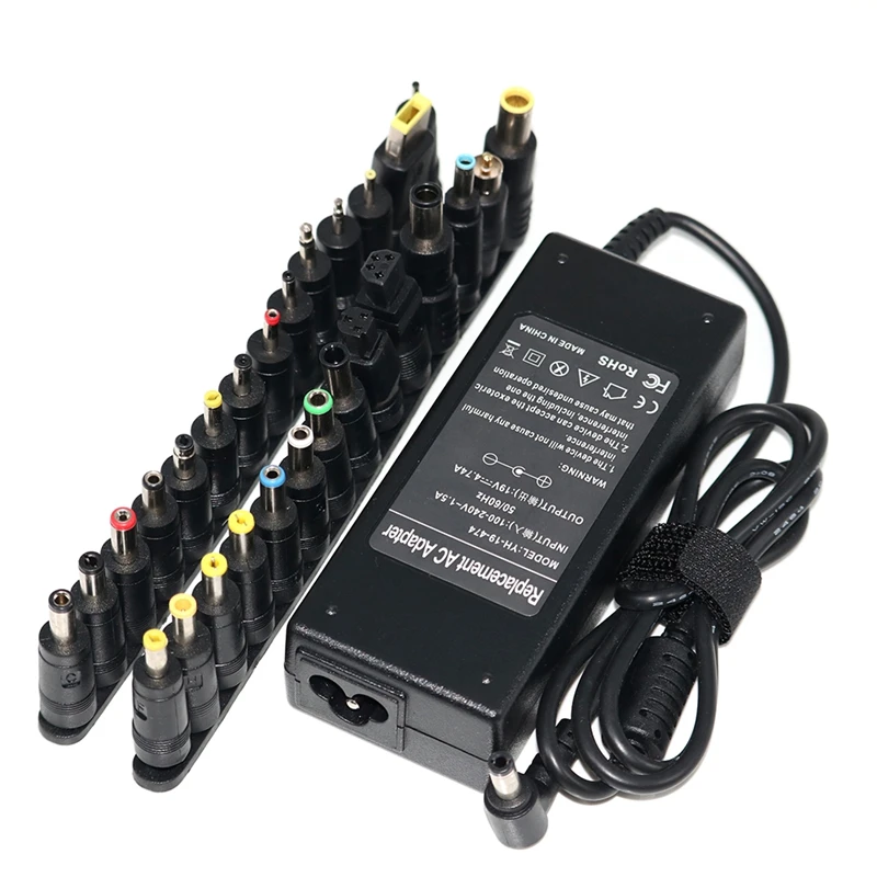 

19V 4.74A 90W Universal Power Adapter Charger For Acer Asus Dell Lenovo Samsung Toshiba Laptop 18.5V 19.5V 20V