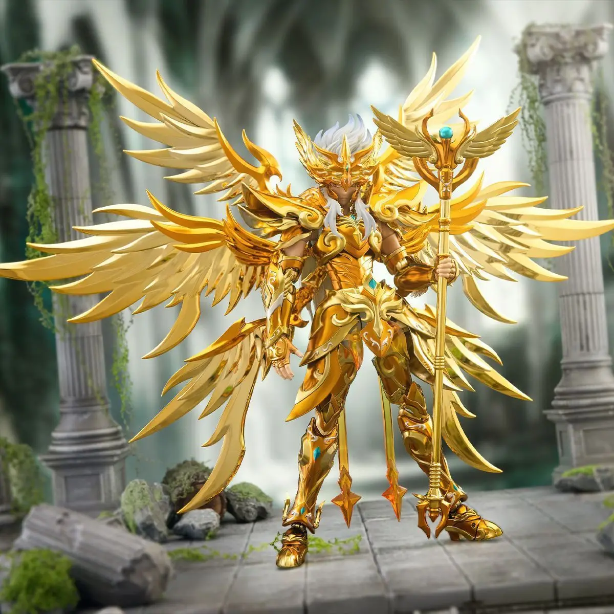 Фото В наличии: Фигурка Saint Seiya ToyPoint TP Zeus Platinum / Star Cast Version Saint Cloth Myth, коллекционная, подарочная №3