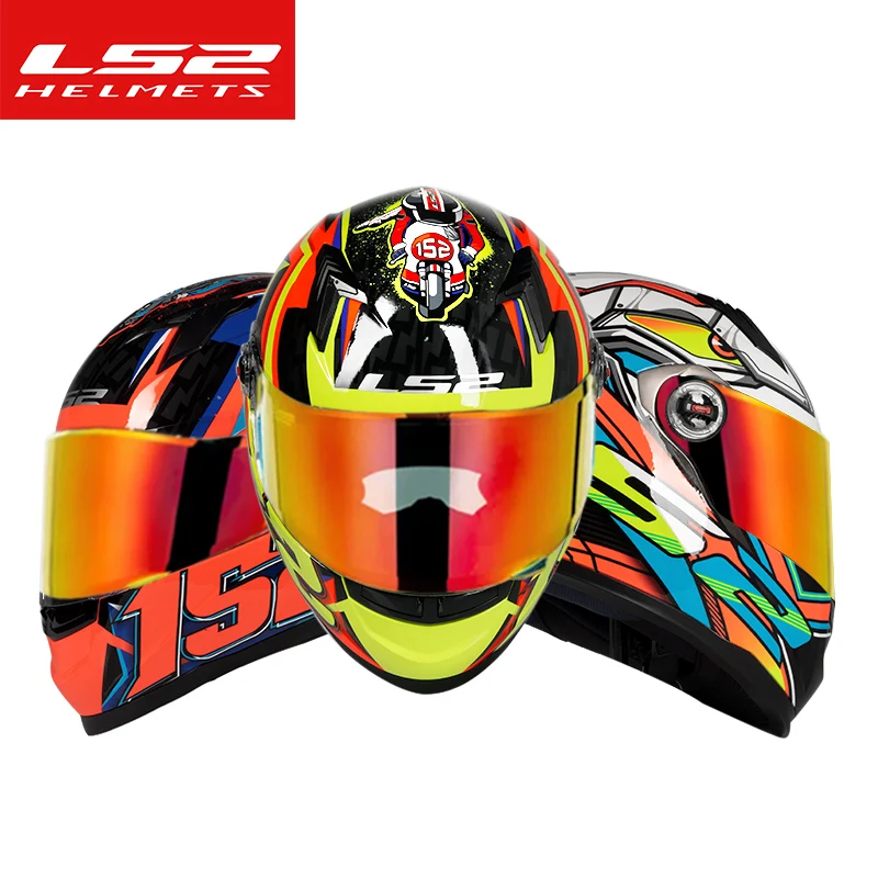 

LS2 FF358 Full Face Motorcycle Helmet ls2 motocross racing helmets ECE Certification man woman casco moto casque