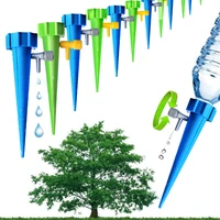 6pcs auto drip irrigation plant watering system automatic plant self waterer dripper garden flower watering tools