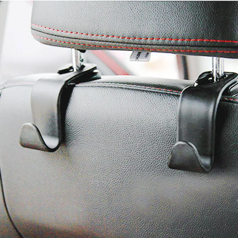 

1/2/4 Pcs Car Clips Front Seat Headrest Organizer Holder Auto Fastener Hangers Car Storage Hooks for Bags Interior Accessories