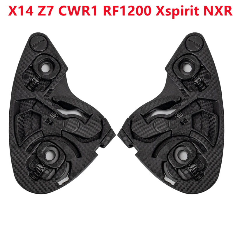 X14 Helmet Visor Base Lock for X14 Z7 CWR1 RF1200 Xspirit NXR Helmets Shield Mechanism Casco Moto Accessories Parts