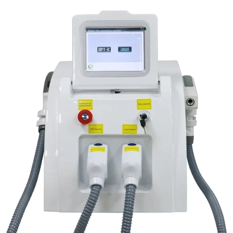 Latest 2in1 Picosecond Tattoo Pigment Removal OPT Laser Pico Hair and Machine Nd Yag Q Switch