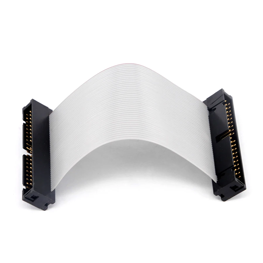 40-контактный штекер-гнездо IDE жесткий диск PATA HDD Удлинительный кабель плоский