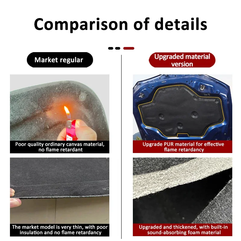 Звуковая колодка для капота двигателя Land Rover Evoque L538 2012 ~ 2018 автомобильная