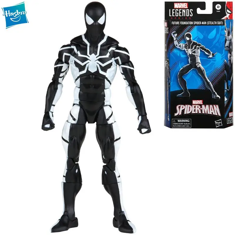 

Hasbro Marvel Legends Series Future Foundation Spider-Man(Stealth Suit)Action Figure 6 Inch Scale Model Collectible Toy Original