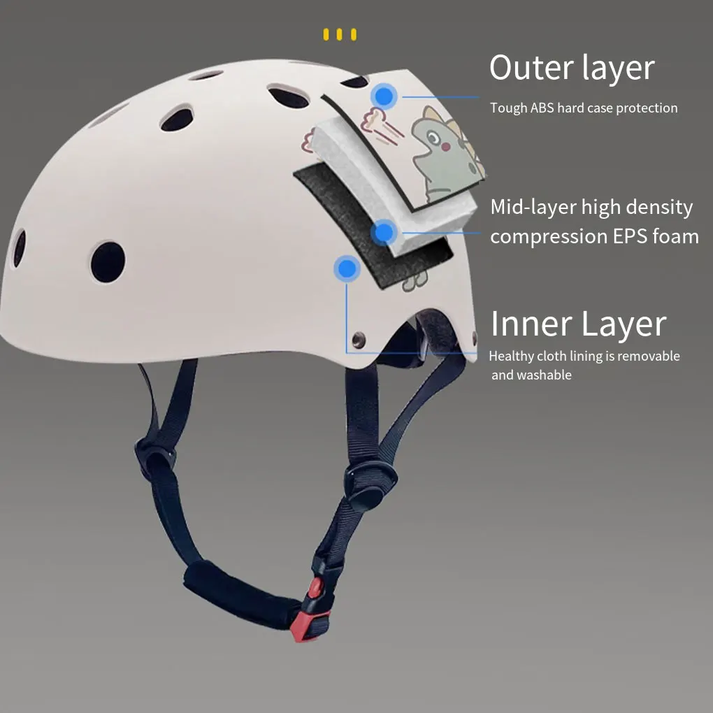 Регулируемый размер из АБС-пластика для удобной посадки защищенный от остановки